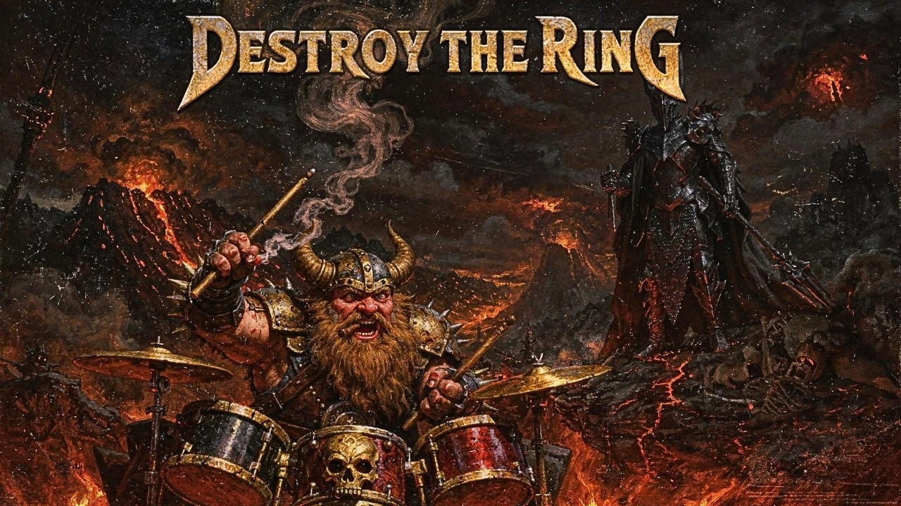 MUSIC TO DESTROY THE RING |  80s Cyber-Thrash, Speed Metal & Dark Synthwave Mix