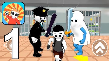 Prison Parkour Escape Obby - Gameplay Walkthrough Part 1 - Only Jump Obby Parkour ( Android, iOS)