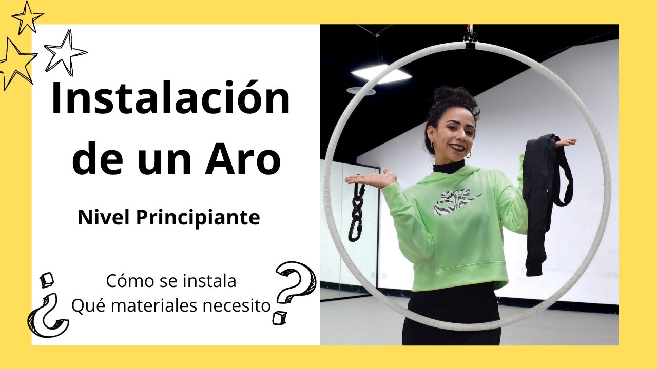 Instalación de un aro, nivel principiante.