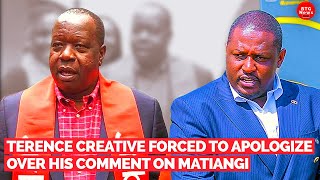 TERENCE CREATIVE FORCED TO APOLOGIZE OVER HIS TRIBAL COMMENT ON MATIANGI!!