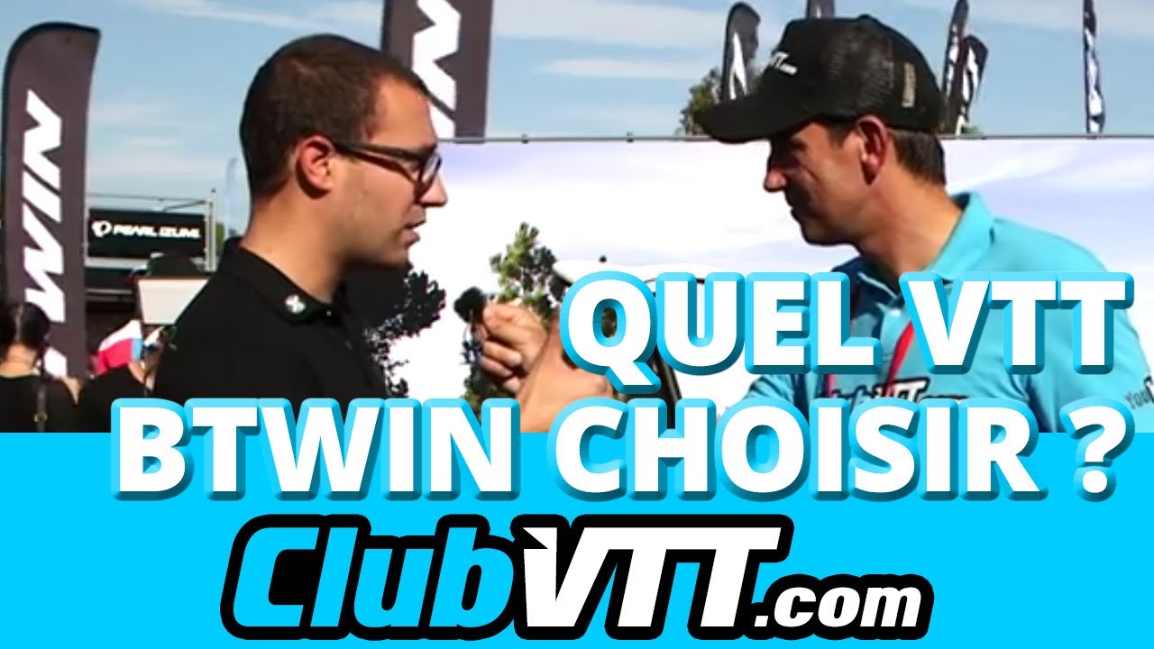 Quel vtt BTWIN choisir ? Questions géométrie de cadre chez BTWIN - 278