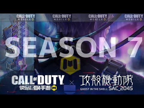 【CoD Mobile BR】タチコマがパーク解説！SEASON7 新武器ミシックX9  《使命召唤手游》×《攻殻機動隊 SAC_2045》APEXモバイル失速！！