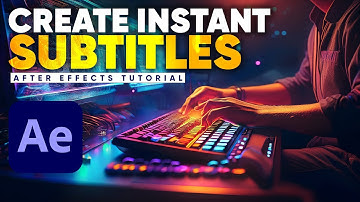 EASY After Effects Subtitle Trick You Can Use NOW