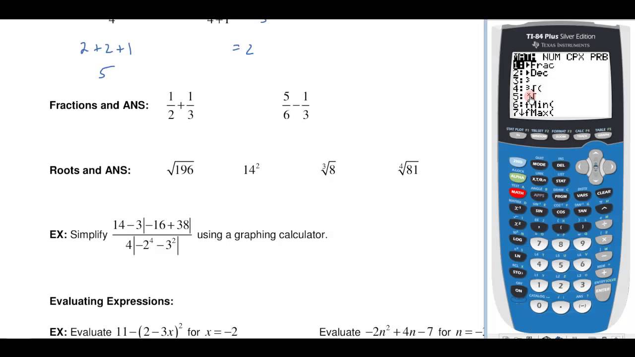 graphing calculator presentation