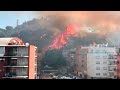 Evacuation! A major fire has reached the Madrid city of Loeches! Spain