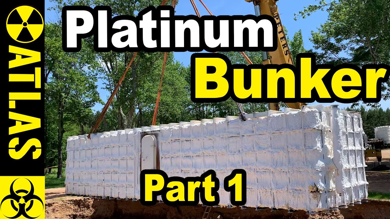Installing a 500,000 Luxury PLATINUM SERIES Doomsday Bunker in