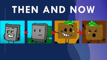 Object Awesomeness (Marble Race) characters - Then and Now