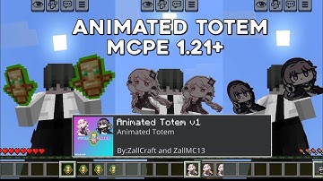 Animated Totem V1 || TEXTURE PACK YANG MERUBAH TAMPILAN TOTEM, COCOK BUAT SURVIVAL || MCPE 1.21+