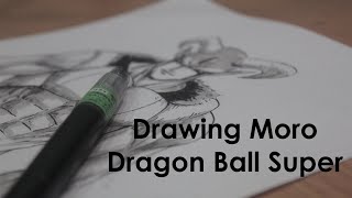 Manga Moment Draw #3 | Moro New Form | How to Draw | Dragon Ball Super |モロ | ドラゴンボール超