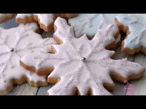 Snowflake Cookies by Emma's Sweets