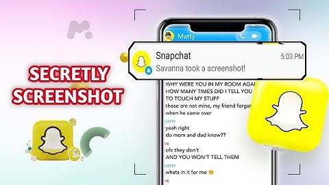 How to Screenshot On Snapchat without them Knowing (Snaps, Stories & Chats) - 2022