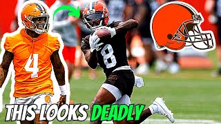 The Cleveland Browns Look ELITE In Training Camp... Browns Training Camp Highlights