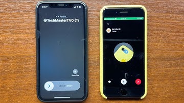 iPhone 11 vs iPhone 7 X (Ex-Twitter) vs Facebook Messenger Outgoing & Incoming Calls. iOS 18.2 vs 15