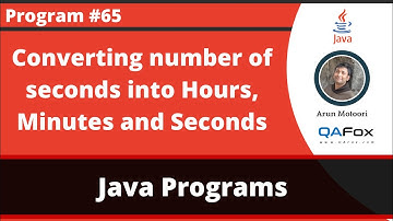 Java program which intakes number of seconds and converts into hours, minutes and seconds