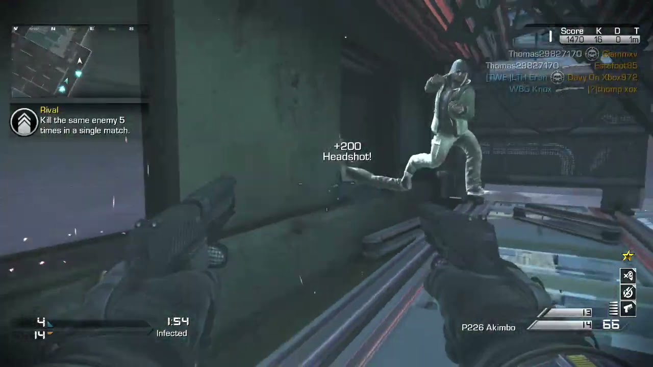 COD ghosts Fast free fall MTS KEM