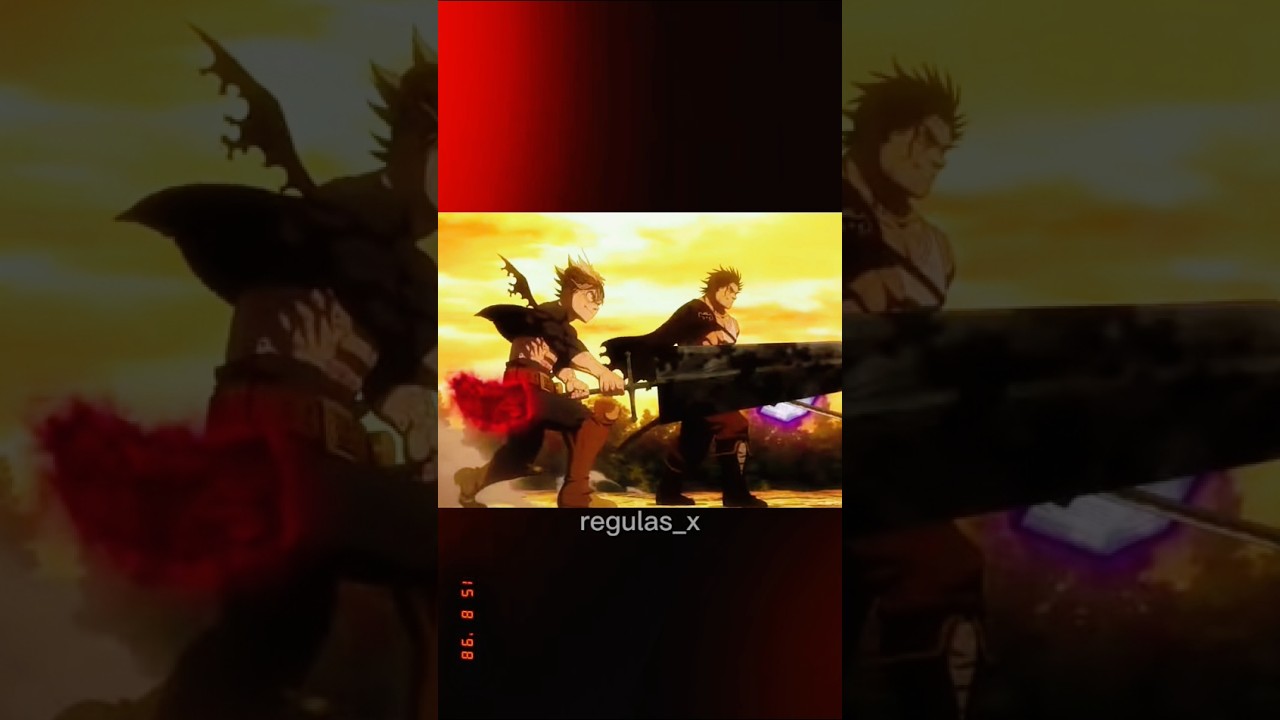Peak Black Clover ☘️🍀 Asta & Yami vs Dante