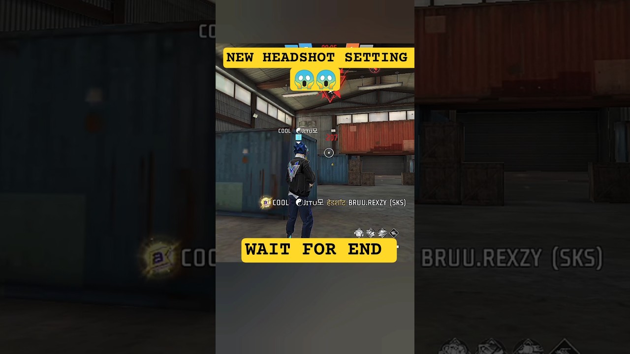 FREE FIRE HEADSHOT SETTING 2026 😱 