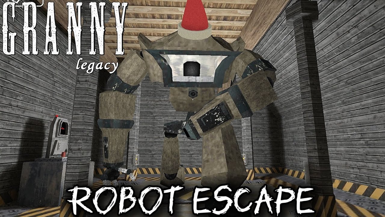 GRANNY Legacy ROBOT ESCAPE is 🤖 (Full Gameplay)