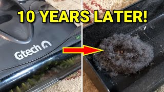 Gtech Cordless Carpet Sweeper SW02 TEN YEARS LATER! & How To Clean! screenshot 4