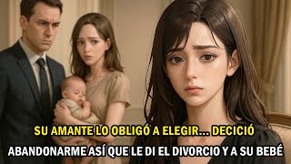 Su Amante Lo Obligó A Elegir... Decició Abandonarme Así Que Le Di El Divorcio Y A Su Bebé