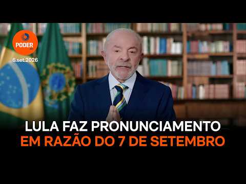 “Não seremos colônia de ninguém”, diz Lula em pronunciamento