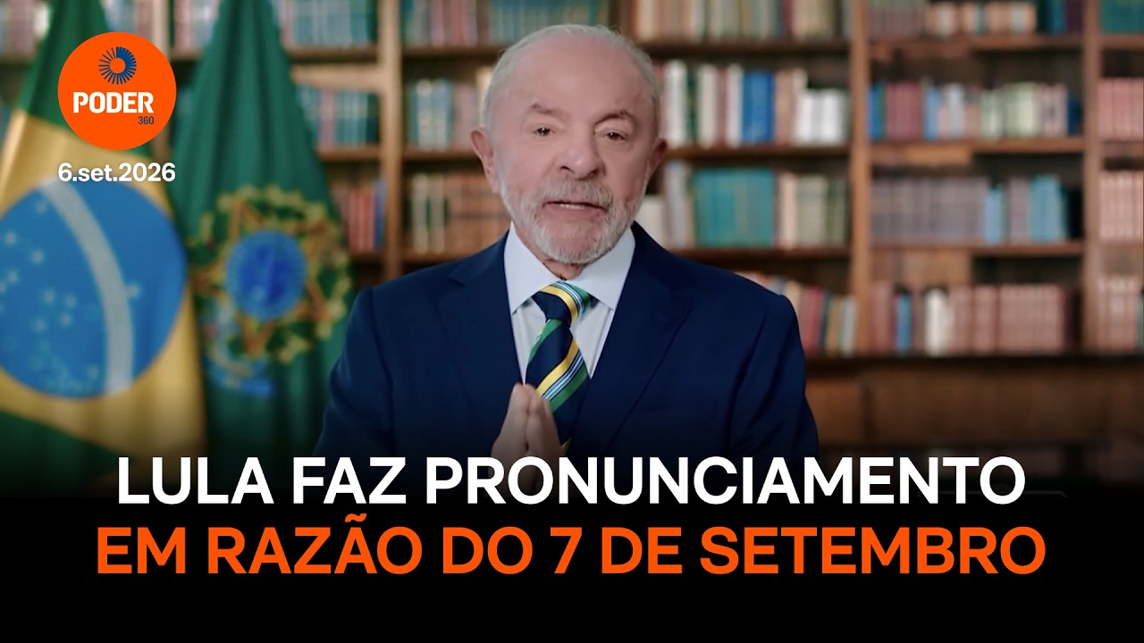 “Não seremos colônia de ninguém”, diz Lula em pronunciamento