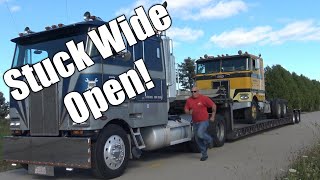 I Almost Blow Up My Cabover Peterbilt!