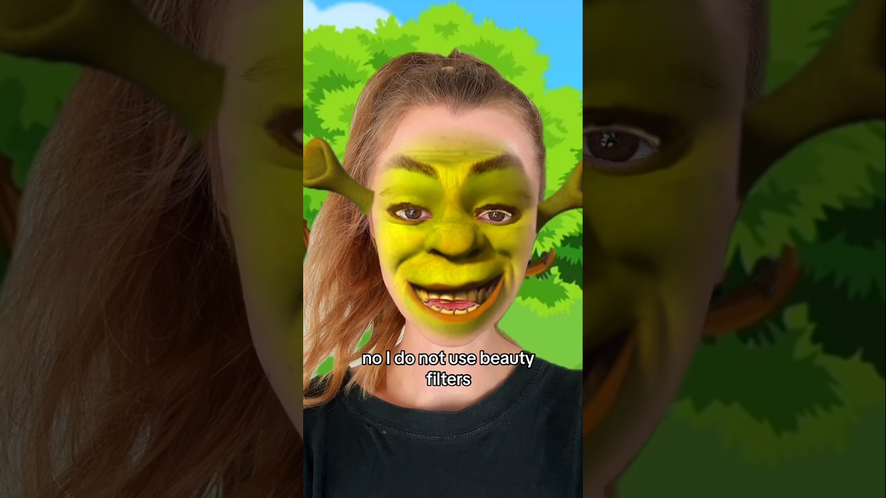 “No. I don’t even use filters”