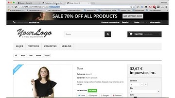 Cómo crear una Categoría y un Producto - Tutorial PrestaShop