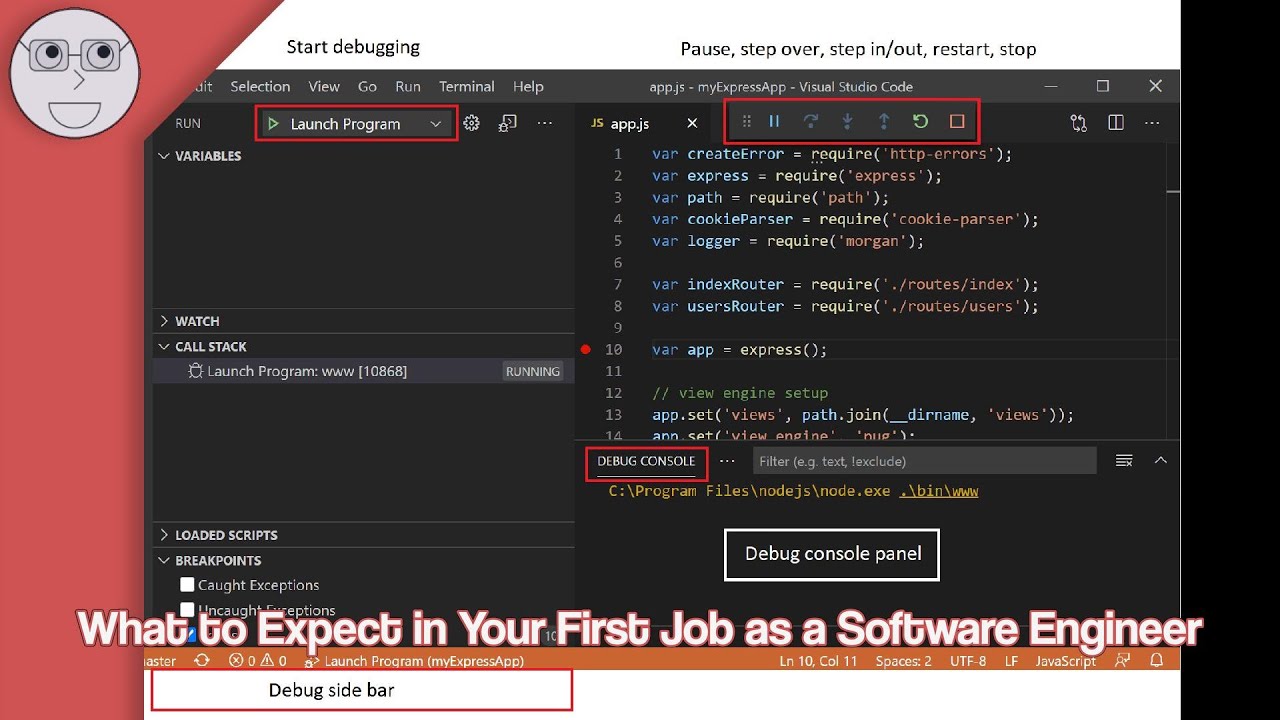 What to Expect in Your First Job as a Software Engineer - YouTube