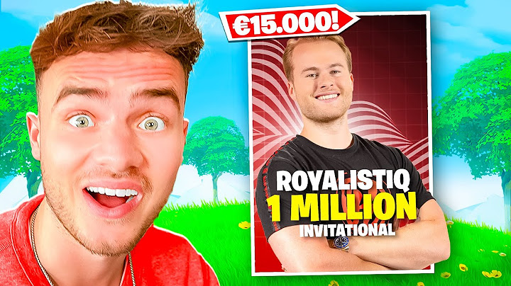 €15.000 ROYALISTIQ INVITATIONAL TOERNOOI!