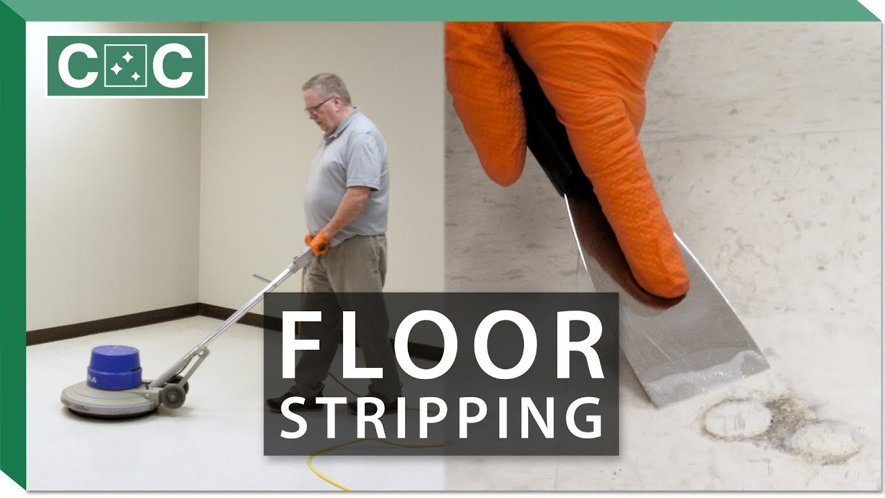 How To Strip A Floor Floor Refinishing Part 1 Clean Care Youtube