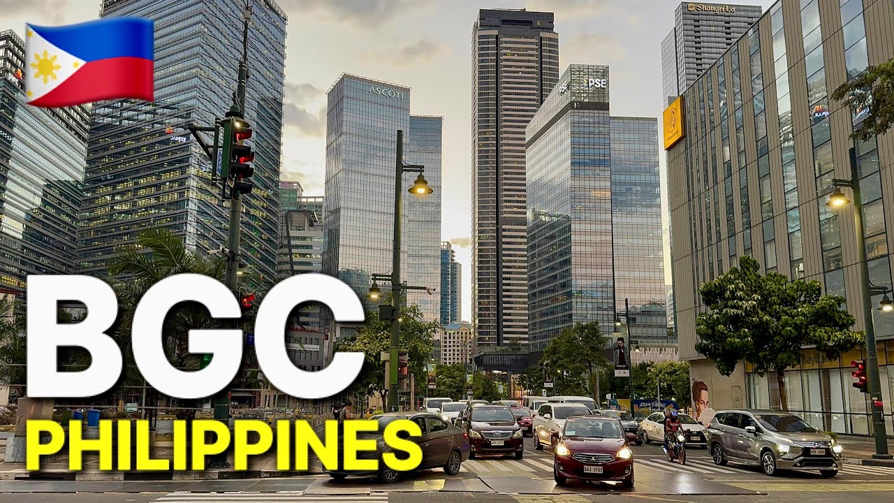Philippines 🇵🇭 SAFEST & MOST MODERN City District in Manila | BGC TAGUIG  is Unreal!