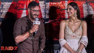 RAID 2 | Official Trailer | Ajay Devgn, Vaani Kapoor, Saurabh Shukla | 1st May 2025 | Launch Event