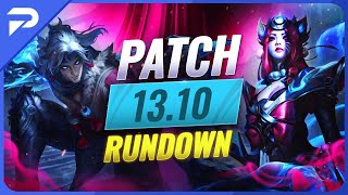 HUGE MID SEASON UPDATE! ALL Changes List for Patch 13.10 - League of Legends Season 13