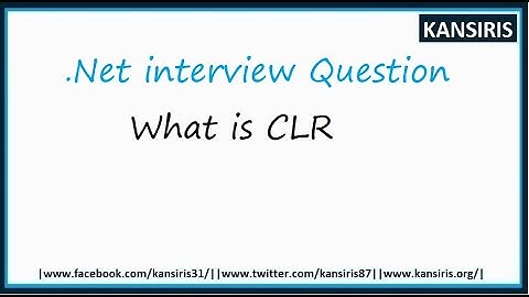 what is CLR in .net