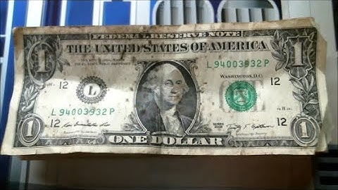 Searching for banknotes in your pocket change worth TONS of money