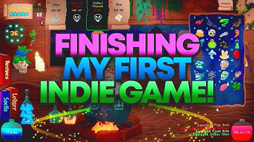 FINISHING MY FIRST GAME
