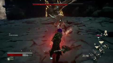 Code Vein Network Test   Argent Wolf Soldiers