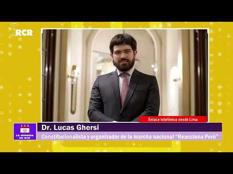 MARCHA NACIONAL “REACCIONA PERÚ”