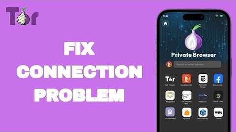 How To Fix And Solve Connection Problem On Tor Browser App | Easy Fix