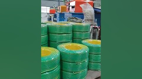 Fully automatic cable wires coiling film wrapping labeling machine Whole packaging line