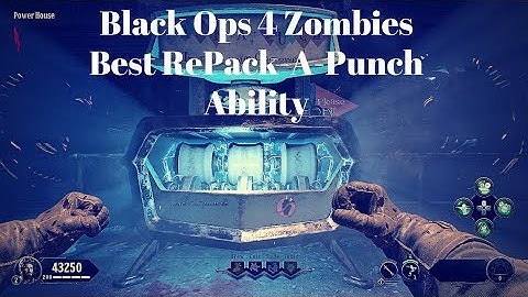 BLACK OPS 4 ZOMBIES BEST REPACK-A-PUNCH ABILITY