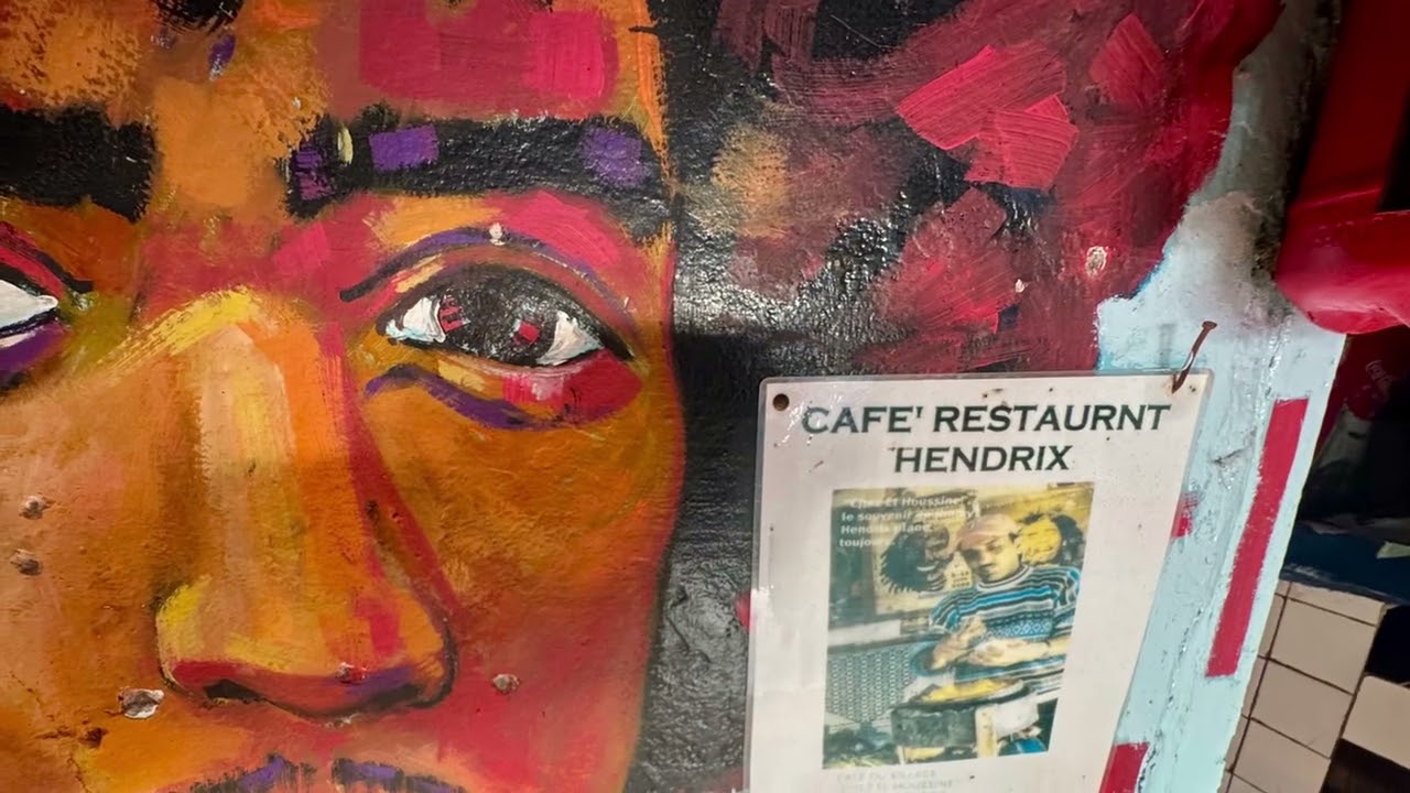 Essaouira… and Jimi Hendrix cafe…