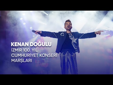Kenan Doğulu - İzmir 100. Yıl Cumhuriyet Konseri Marşları #CanlıPerformans