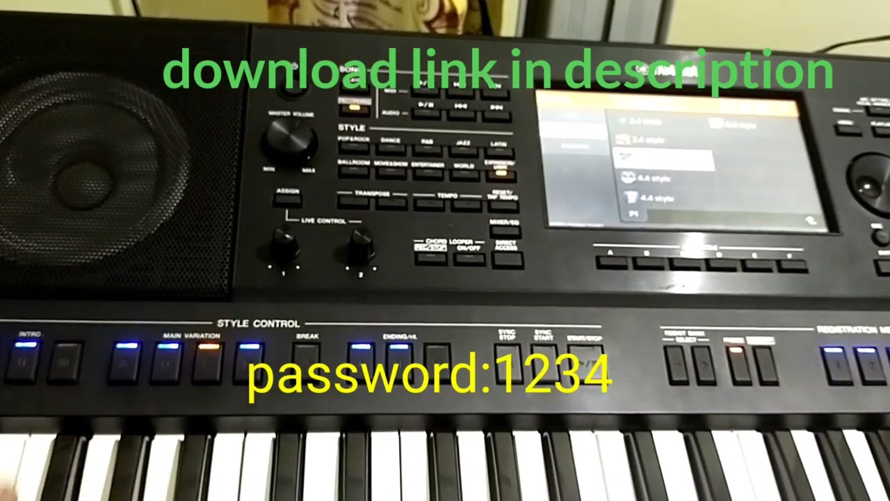 Free Yamaha style download link for sx 900,sx700,s975,s970,s910,s710,s950