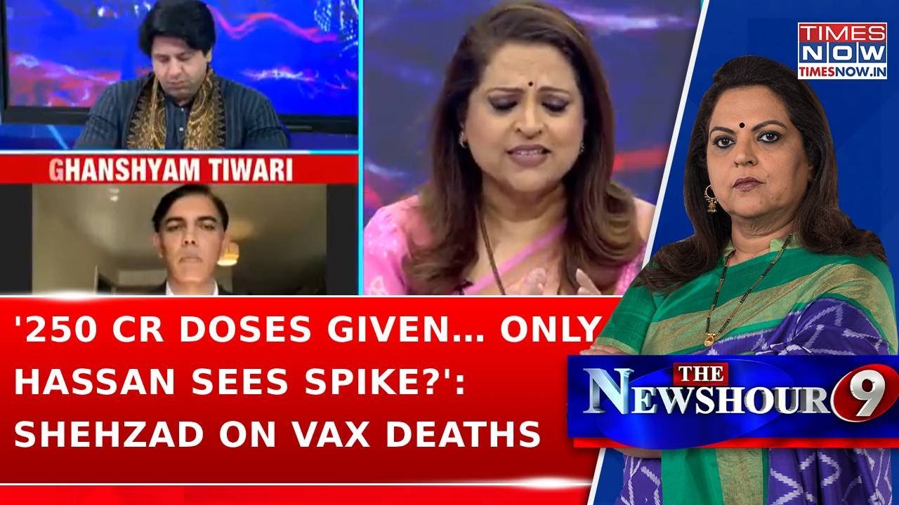 Covid Jab Link To Cardiac Arrests? BJP’s Shehzad Asks Why Only Hassan, Not Rest Of India Or World