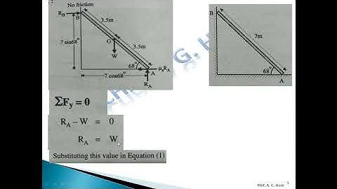 Ladder friction numerical