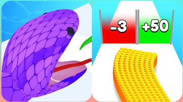 Food Run 3D Vs Tiny Run 3D🟨🌜💙👀💙🌛🟨New Levels Big New Update Max Walkthrough Android iOS Gameplay