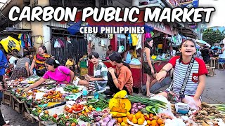 [HD #CEBU  ] CEBU’S BIGGEST PUBLIC MARKET, CARBON!  :  walking tour 2024